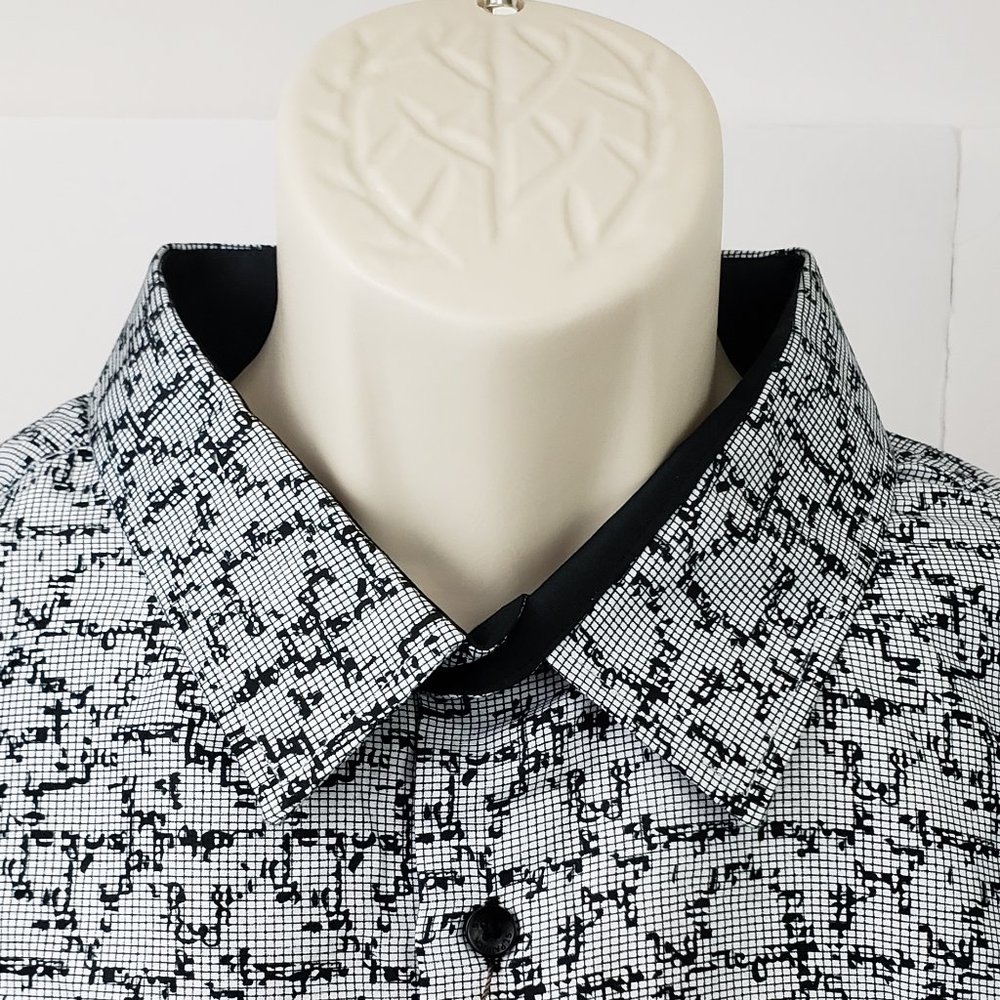 2X St. Patrick Print Microfiber Long Sleeve Shirt 2XL - Picture 2 of 7